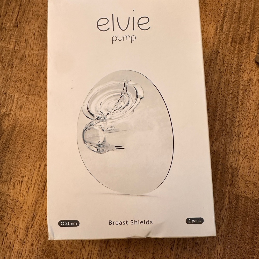 Elvie Pump Breast Shields 21mm 2 Pack BPA Free EP01-PUA-BSS02 NEW